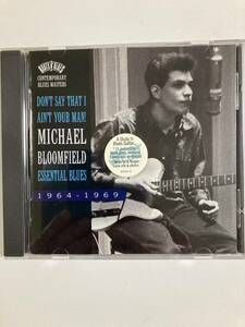 【ブルース】マイケル・ブルムフィールド（MICHAEL BLOOMFIELD）「ESSENTIAL BLUES 1964-1969」中古CD、USオリジナル初盤、BL-672