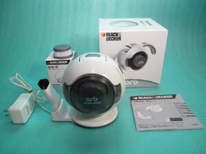 <美品>BLACK&DECKER ハンディクリーナー(ORB48W)2014年製 ブラック&デッカー コードレス掃除機 コンパクト掃除機
