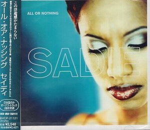 ■ セイディ ( Sadie ) [ オール・オア・ナッシング ( ALL OR NATHING ) ] 新品 未開封 CD 即決 送料サービス ♪