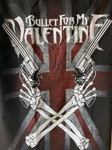 0423-012 正規品 BULLET FOR MY VALENTINE ブレット・フォー・マイ・ヴァレンタイン メタルTシャツ ロック Tシャツ トップス Sサイズ_画像2