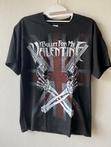 0423-015 正規品 BULLET FOR MY VALENTINE ブレット・フォー・マイ・ヴァレンタイン 服 メタルTシャツ ロック Tシャツ トップス Lサイズ_画像1