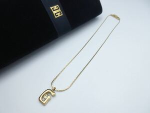 【良品】ジバンシー GIVENCHY ネックレス Gストーン ヴィンテージ ジバンシイ メンズ レディース ストリート おしゃれ ir-1-f3-2