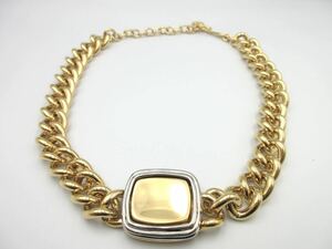 [ large ..] unused * Givenchy GIVENCHY necklace Vintage Givenchy men's lady's Street stylish rare ir-24