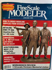 ◆:洋書　Fine Scale Modeler January 1989