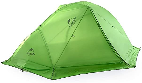 グリーン（20D防水シリカゲル生地＋雪のスカート） 2人 Naturehike公式ショップ テント 2人用 アウトドア 二重層 -  esupport.vn