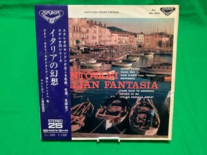 レコード SP盤 イタリアの幻想 SGL1003 クラシック 中古レコード おうち時間