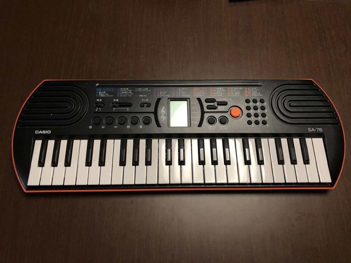 カシオ ミニキーボード SA-76 オークション比較 - 価格.com