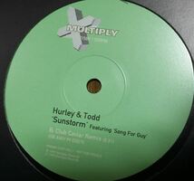 USMUS ★ 中古 LPレコード Hurley & Todd : Sunstorm 12インチ 美品 ハウス_画像3