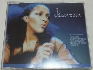 USMUS ★ 中古CD シングル Joi Cardwell: Soul to Bare 1997年 美品 ハウス Christian Hornbostel, Tiefschwarz, Hani