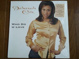 USMUS ★ 中古 LPレコード デボラコックス Deborah Cox : Who Do U Love 1995年 12インチ 美品 ハウス
