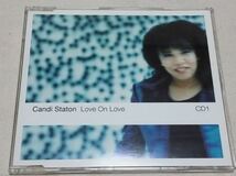 USMUS ★ 中古CD シングル Candi Staton : Love On Love (CD1) 1999年 ★ 希少レア 美品_画像1
