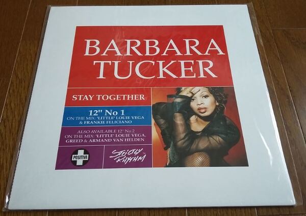 USMUS ★ 中古 LPレコード Barbara Tucker : Stay Together 12インチ 新品同様 ハウス
