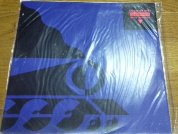 USMUS ★ 中古 LPレコード ホリージョンソン Holly Johnson : Love Train (EP) 1989年 美品 Frankie Goes To Hollywood