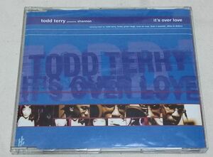 USMUS ★ 中古CD シングル Todd Terry SHANNON : It's Over Love 1997年 美品 ハウス Murk, loop da loop, asher & walters