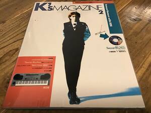 S/K's MAGAZINE2/小室哲哉/高河ゆん/With EOS/CD付き/キーボード/1990年