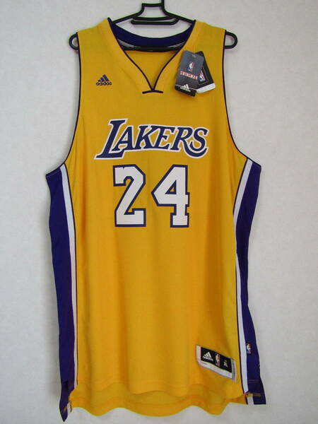 SWINGMAN 美品 NBA BRYANT #24 LAKERS コービー・ブライアント adidas製 ロサンゼルス・レイカーズ スウィングマン ユニフォーム　シャツ