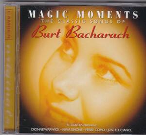 CD『 Magic Moments / The Classic Songs Of Burt Bacharach 』バート・バカラック オールディーズ