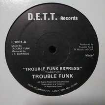 TROUBLE FUNK / TROUBLE FUNK EXPRESS /WASINGTON GO-GO/ELECTRO/エレクトロ/KRAFTWERK/JEROME SYDENHAM/コンピューマ/スマーフ男組 _画像1