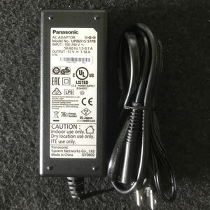 【003】Panasonic AC ADAPTOR UP0651S-57PB 57V 1.14A