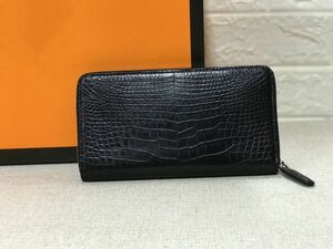 ☆逸品 ワニ革 鞄 長財布 クロコダイルレザー セカンドバッグ ハンドバッグ クラッチバッグ バッグ 小銭入れ メンズ 男性 人気 プレゼント