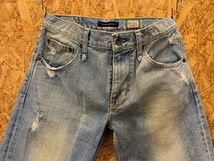 メンズ パンツ TOMMY HILFIGER トミー ヒルフィガー デニム ジーンズ インディゴ 加工 ダメージ FC750TC/ W32_画像5