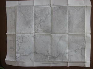 古地図　笠置山　２万５千分の１地形図◆昭和３３年◆奈良県、京都府、木津川