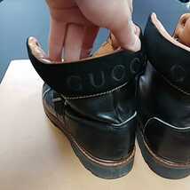 GUCCI グッチ レザー マウンテンブーツ size 8.5 26.5cm_画像5