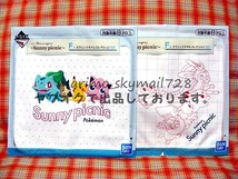【一番くじ】ポケットモンスター ポケモン Pokemon anytime Sunny picnic F賞4種【ピクニックタオルコレクション】_画像3