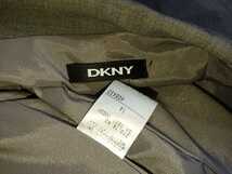 即決価格！！【DKNY★ダナキャラン ニューヨーク★DONNA KARAN NEW YORK】１釦ストレッチジャケット灰色グレー14_画像5