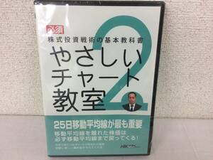 ★美品★やさしいチャート教室 第2巻 出来岡潔 株式投資戦術の基本教科書 DVD1枚 移動平均線 個人投資家 為替 FX 限定品！№51