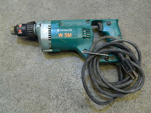 中古 　★ HITACHI 　日立工機　 5mm ボード用ドライバ W5M