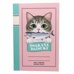  new goods * Ferrie simo cat part * palm Mini Note * pink * cat miscellaneous goods * postage 180 jpy possible 