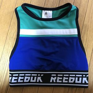 Reebok Reebok женский одежда спортивный бюстгальтер MYTbla let голубой FVO47 spo bla внутренний S размер бесплатная доставка 