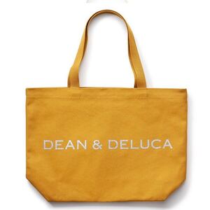 DEAN&DELUCA チャリティートート Lサイズ キャラメルイエロー