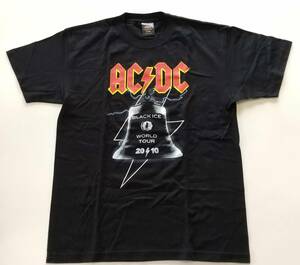 【未使用品】 AC/DC　BLACK ICE WORLD TOUR 2010　Tシャツ　XLサイズ　エーシー・ディーシー　ブラックアイス 【送料最安185円】