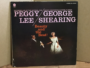 LP［ペギー・リー Peggy Lee/George Shearing／ビューティ・アンド・ザ・ビート Beauty And The Beat!］ジョージ・シアリング