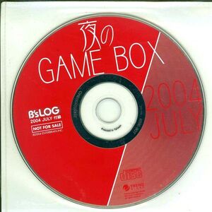 20617 中古CD 非売品◆ 夜のGAME BOX　B'sLOG 2004 JULY 付録