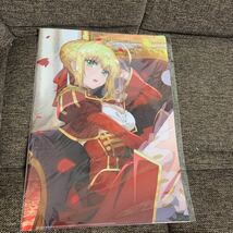 Fate FGO EXTRA ワダアルコ ラストアンコール クリアファイル ネロ　A４　非売品　フェイト　②_画像1