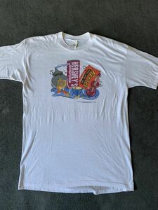 80s 90s hershey's ビンテージ tシャツ ハーシーズ キャラ vintage 企業