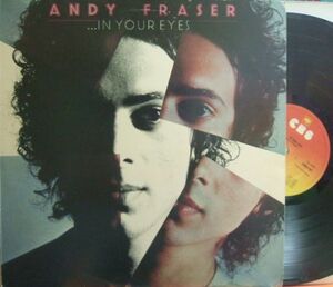 ３枚で送料無料【英CBS】Andy Fraser (ex Free)/In Your Eyes