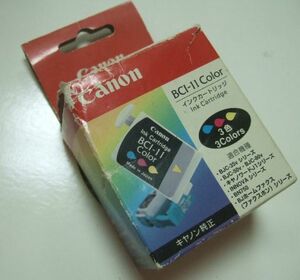 【Canon】BCI-11 Color ３個セット　キャノン純正カートリッジ新品未開封