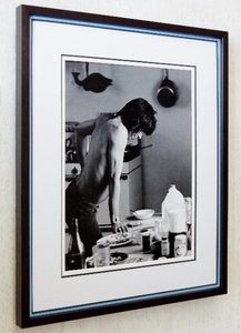 キース・リチャーズ/リーハーサル合宿スナップ 1975アートピクチャー額装品/ガンボアート/Keith Richards