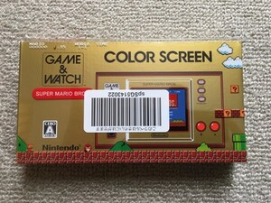 【未使用未開封品】GAME WATCHゲームウォッチ スーパーマリオブラザーズ 35周年記念 Nintendo 任天堂