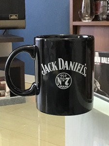 Jack Daniel's☆ジャック・ダニエル★コーヒーマグ☆ブラック★新品未使用☆日本未発売