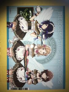 アイドルマスター シャイニーカラーズ 3周年記念 春のまごころフェア　特典 ブロマイド　櫻木真乃　田中摩美々　樋口円香