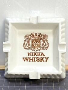 F349　送料520円！　貴重　レトロ　NIKKA WHISKY　灰皿　ニッカ　ウイスキー