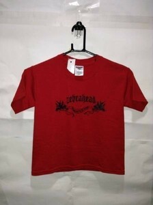 バンドTシャツ ゼブラヘッド Zebrahead 赤色 (S)