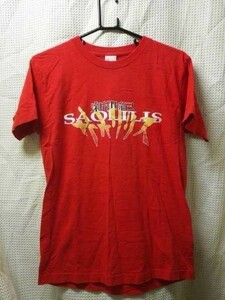 0006 バンドTシャツ サオリリス　新世紀　エヴァ風　赤