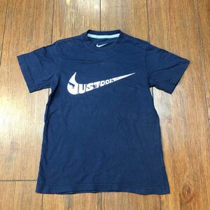 nike ナイキ 半袖Tシャツ 紺 レディースS b1