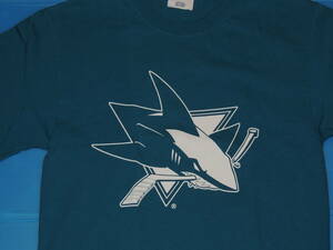 Used NHL sun noze* Shark s Stanley * cup * Play off T-shirt (S)San Jose Sharks, NHL Stanley Cup Playoffs